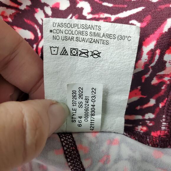 Under Armour Womens High Rise Print Compression Workout Leggings Capri Size 3X - Picture 6 of 6